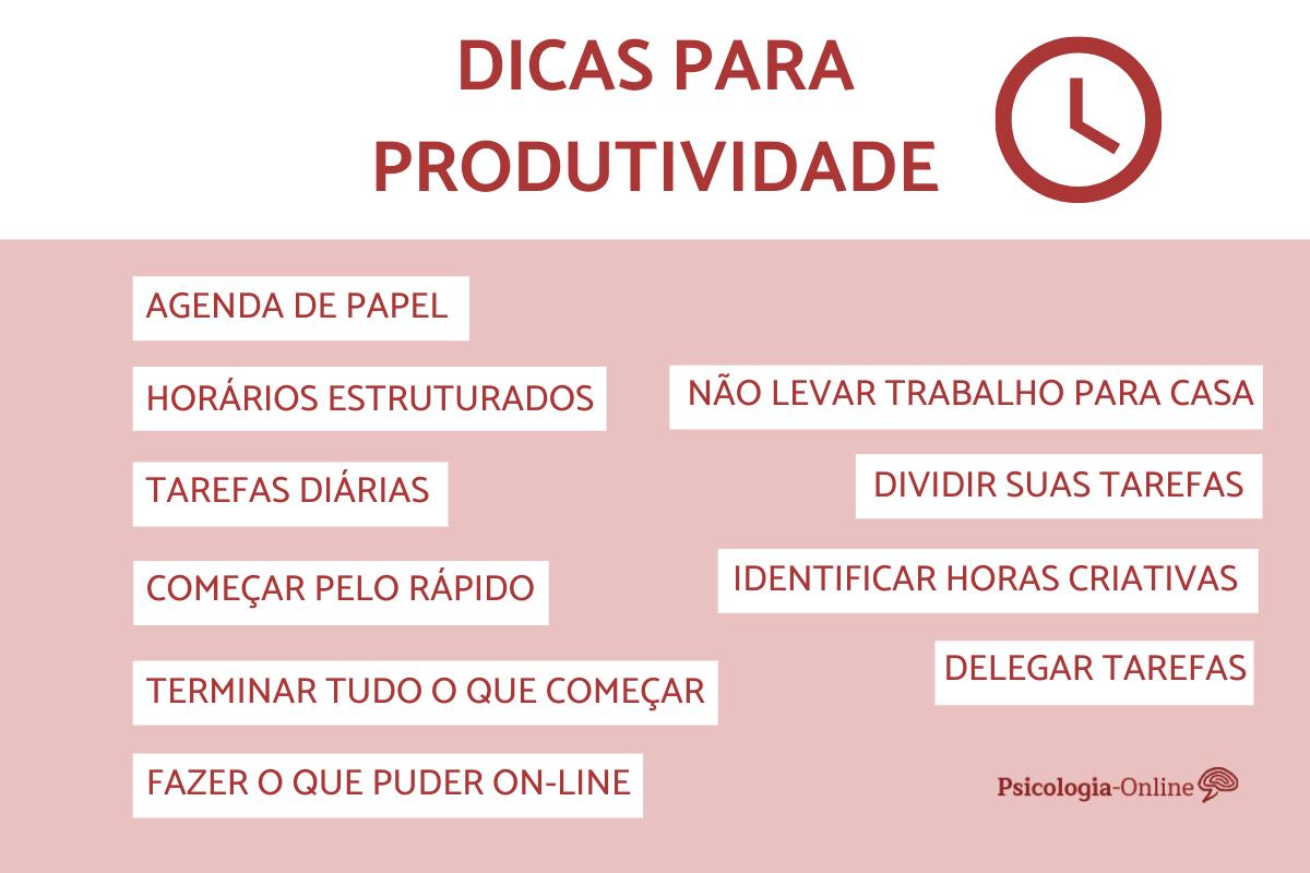 Conselhos E Dicas Para Ser Mais Produtivo No Trabalho